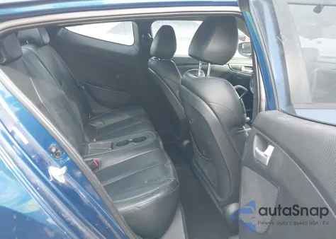 2015 Hyundai Veloster Turbo z USA, uszkodzony, nr VIN KMHTC6AE4FU241994